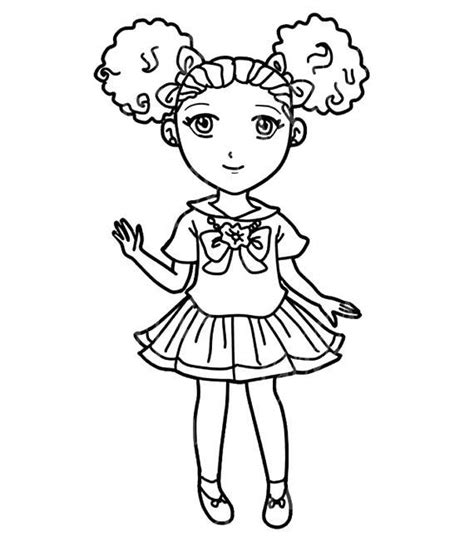 lovely black girl coloring pages  printable coloring pages