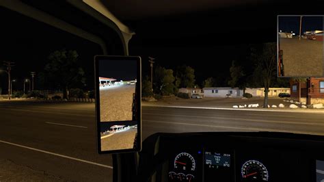 mirror camera mod    ats euro truck simulator  mods american truck simulator mods