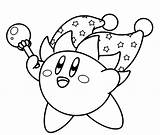 Kirby Coloring Pages Printable Meta Knight Print Beam Colouring Coloriage Ya Jester Right Back Wand His Impressive Imprimer Idea Para sketch template