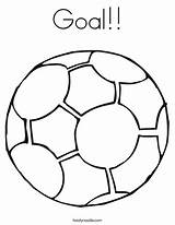Goal Coloring Soccer Clipartmag Drawing sketch template