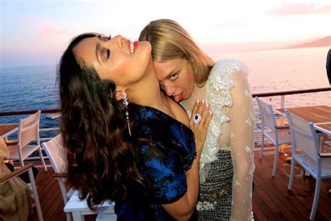 Salma Hayek And Chloe Sevigny Licking Her Chest Porn Pic