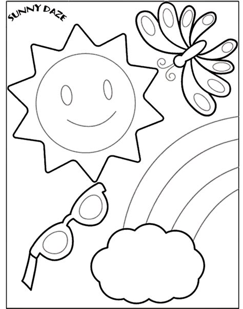summer safety coloring pages   clip art  clip