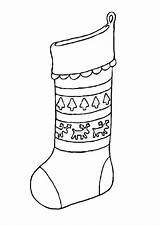 Chaussette Coloriage Calcetines Colorare Calza Natale Weihnachtsstrumpf Kerstsok Disegno Pintar Calze Befana Noël Calcetin Natal Meia Dibujosyjuegos Coloriages Gratuits Educol sketch template