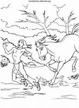 Cavallo Selvaggio Fiume Nell Spinge Amico sketch template