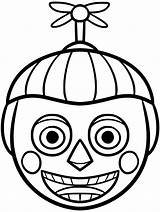 Fnaf Coloring Pages Chica Drawing Para Boy Balloon Colorear Freddy Nights Five Imagenes Drawings Printable Draw Getcolorings Parte Print Colorings sketch template