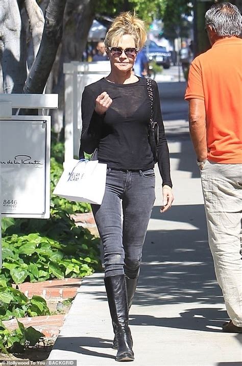 Melanie Griffith 61 Shows Off Her Svelte Figure During Errands