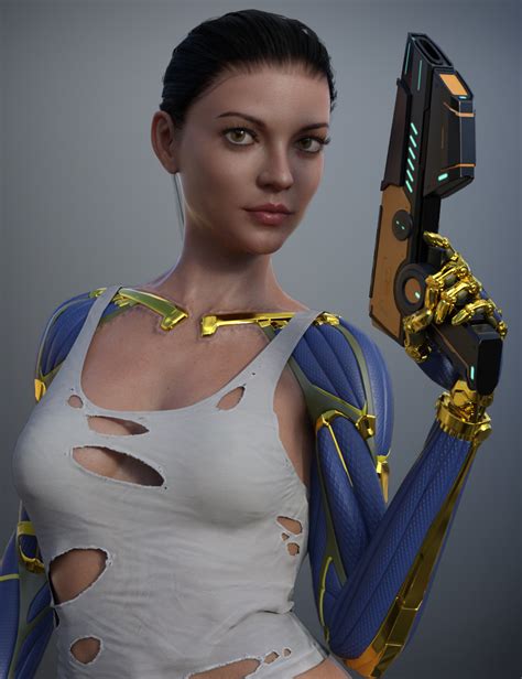 Cyber Arms For Genesis 8 And 8 1 Daz 3d