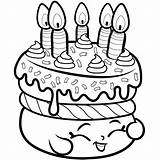 Birthday Pages Coloring Cute Color Printable Card sketch template