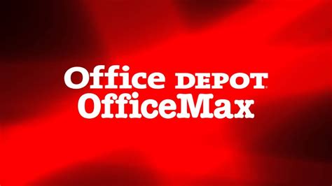 office depot  officemax logos youtube