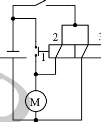 schematic circuit diagram   solenoid switch  scientific diagram
