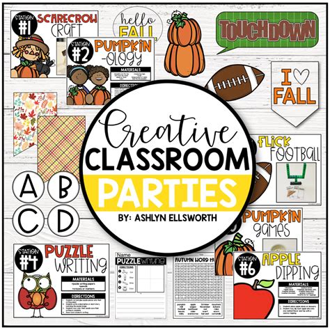 Fall Classroom Party Pack The Creative Classroom