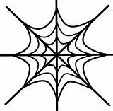Spider Web Coloring Kids Pages Printable sketch template