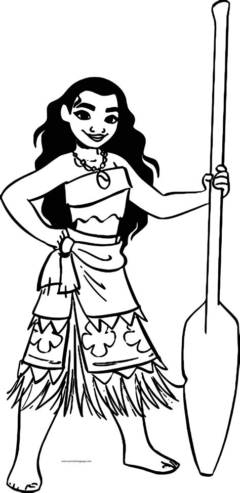 moana boat coloring page coloring pages