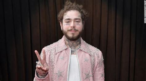 Post Malone Got A New Face Tattoo For The New Year Cnn