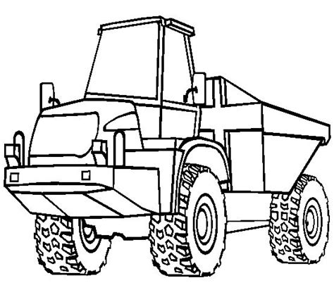 articulated dump truck coloring pages cars truck coloring pages