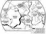 Tectonic Boundary Worksheet Boundaries Tectonics sketch template