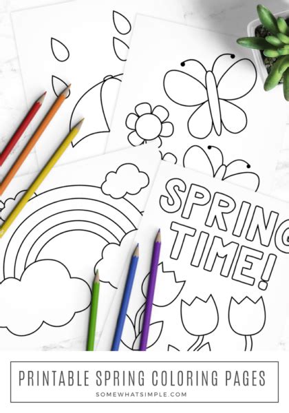 printable coloring pages  simple