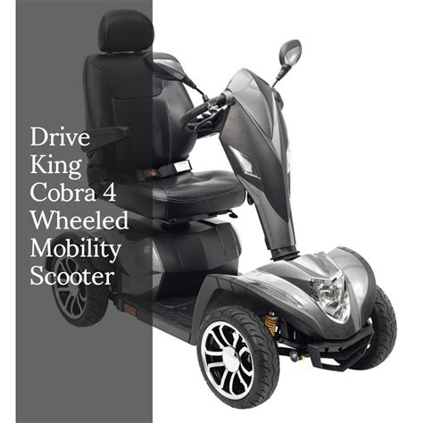 drive king cobra  wheeled mobility scooter mobility scooter scooter cobra