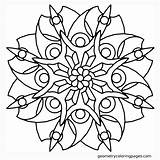 Abstract Coloring Pages Flowers Getdrawings sketch template