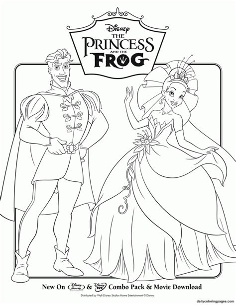 princess   frog coloring pages  print  princess