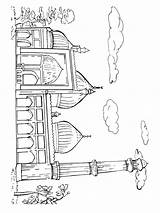 Moschee sketch template
