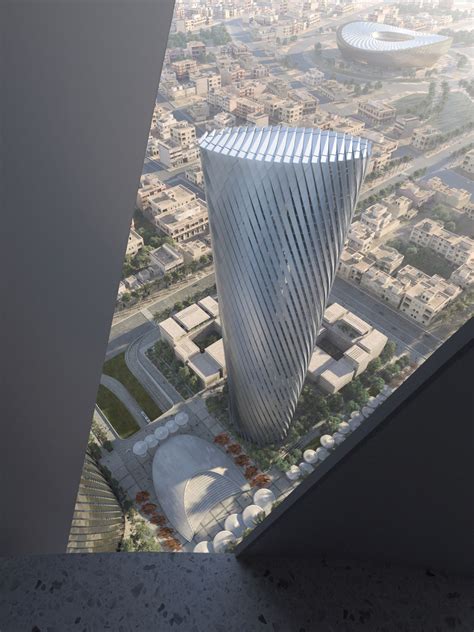 lusail plaza towers cyrille romain construction images   finder