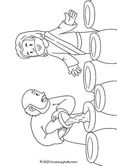 water  wine coloring page  kids   print  home  church