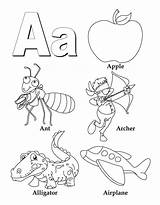 Coloring Book Letter Pages Kids Letters sketch template