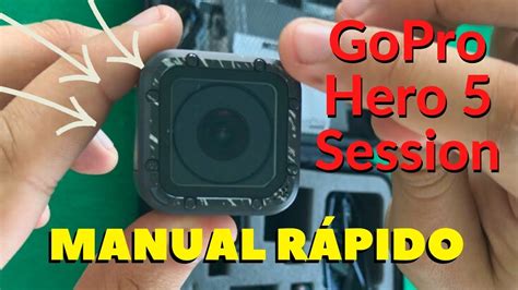 gopro hero  session manual rapido youtube