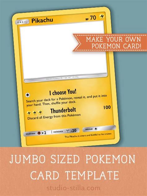 pokemon card template    pokemon card printable