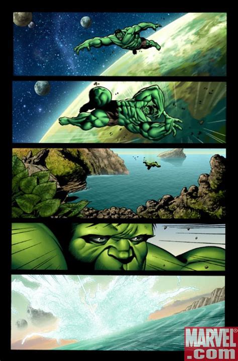 marvel sneak peek   planet hulk major spoilers comic book