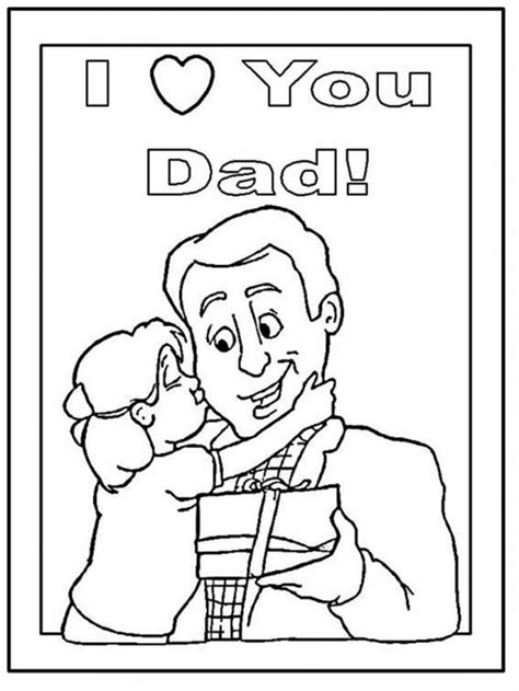 love  daddy coloring pages coloring home