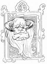 Ludo Labyrinth sketch template