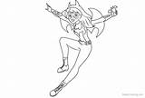 Batgirl Coloring Pages Chibi Printable Kids Adults sketch template