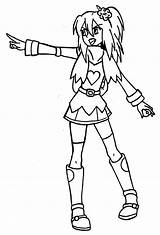 Pokemon Trainer Lineart sketch template