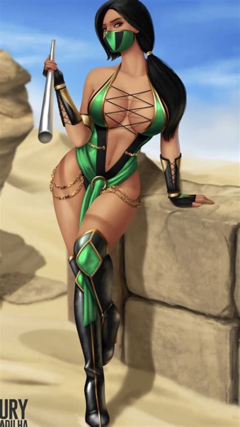 Jade Mortal Kombat 9 Art Videogames Jade Mortal