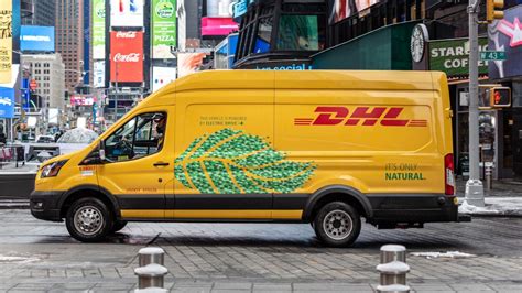dhl express deploys    electric delivery vans   dhl united states  america