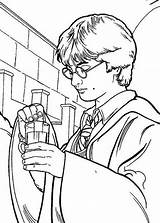 Harry Potter Coloring Potion Polyjuice His Make Netart Color sketch template
