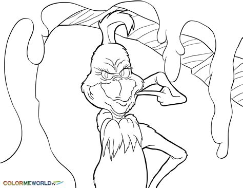 grinch coloring pages  printable  grinch  coloring