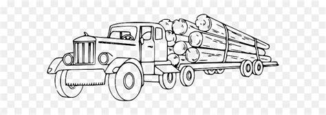 log truck coloring pages loudlyeccentric