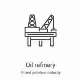 Refinery Petroleum sketch template
