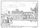 Background Drawing sketch template