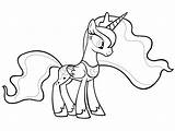 Pony Little Coloring Princess Pages Luna Mlp Celestia Color Getcolorings Printable Getdrawings Colorings Fundamentals Awesome sketch template