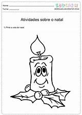 Natal Vela Velas Sponsored Natalina sketch template