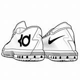 Lebron Shoes Drawing Paintingvalley Pages sketch template