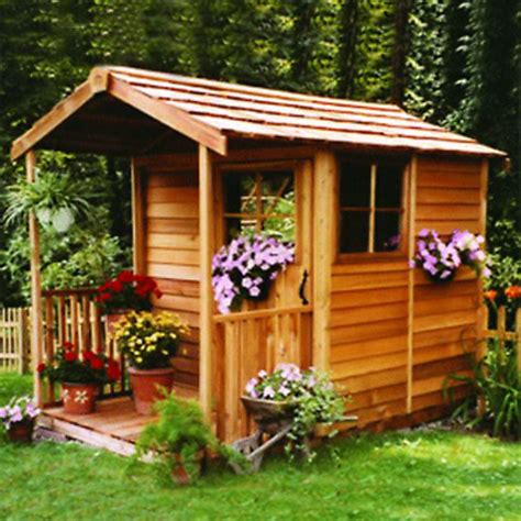 cedar shed    ft gardeners delight potting shed gd cedar shed home  garden play