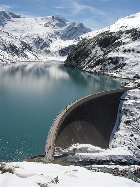 mooserboden reservoir kaprun  jon dennis  flickr hydroelectric dam water dam