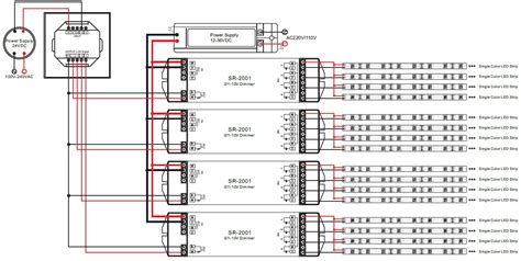 led dimmer wiring diagram schematic