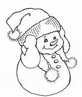 Snowman Coloring Christmas Pages Stampendous Stamps Drawing Stamp Rubber Embroidery Book Drawings Clipart Snowmen Digi Cling Ears Schneemann Patterns Warm sketch template