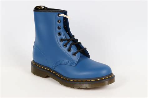 boots  martens  bleu